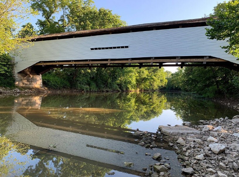 Union Covered Bridge State Historic Site, Missouri, USA